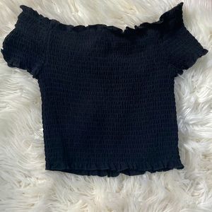LA Hearts black top XS Adult from Pacsun